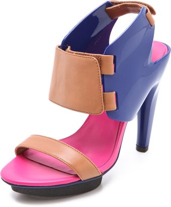 United Nude Eros Curved Neon Sandals - Lyst