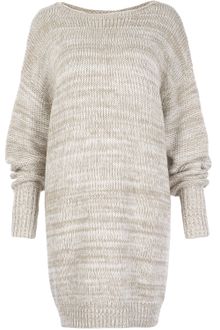 Acne Shore Twist Oversized Knit Jumper - Lyst