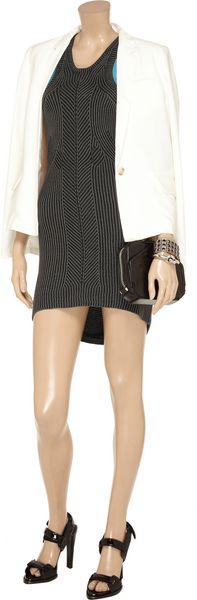 Alexander Wang Ribbed Cotton Blend Tank Dress - Lyst