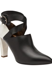Balenciaga Scarpa Pelle Bootie - Lyst