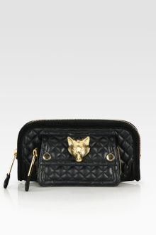 Burberry Prorsum Alma Fox Quilted Clutch - Lyst