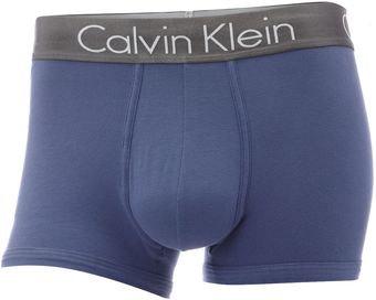 Calvin Klein Gunmetal Underwear Trunk - Lyst