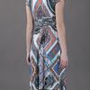Etro Paisley Print Ruffle Dress in Multicolor (multi) - Lyst