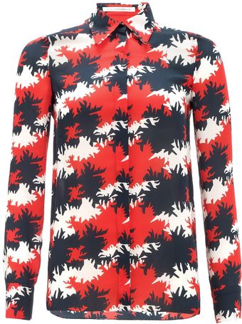 Felipe Oliviera Baptista Palmier Red Sivot Blouse - Lyst
