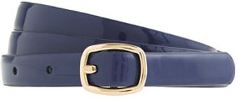 J.Crew Skinny Patent Belt - Lyst