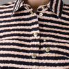 Kenzo Striped Shirt Dress in Black - Lyst