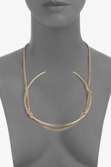 Maison Martin Margiela Cuff and Chain Necklace - Lyst
