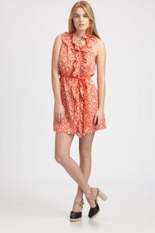 Marc By Marc Jacobs Ando Flower Dress - Lyst