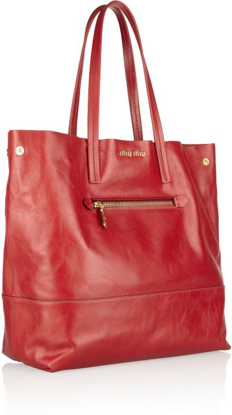 miu miu red purse