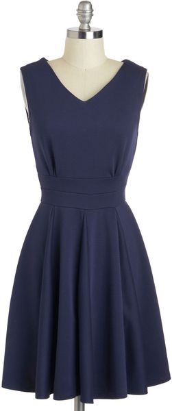 ModCloth Who Could Be Blue Dress - Lyst
