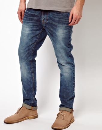 Nudie Jeans Jeans Thin Finn Skinny Fit Genuine Love - Lyst