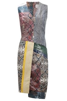 Preen Multi Print Python Dress - Lyst
