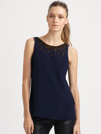 Sachin & Babi Leo Embroidered Top - Lyst
