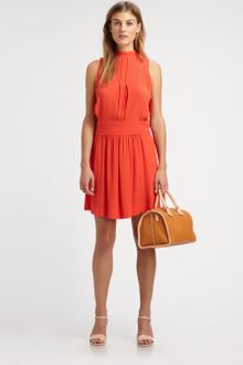 See By Chloé Pleated Dress - Lyst