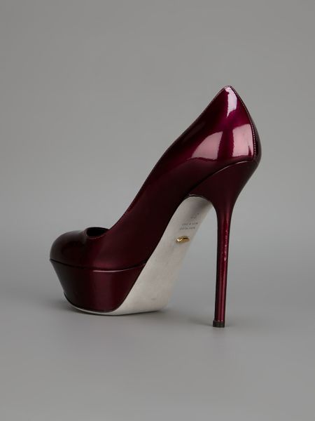 sergio rossi platform pumps