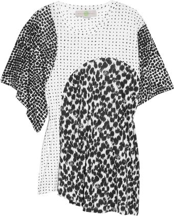 Stella McCartney Printed Cotton T-Shirt - Lyst