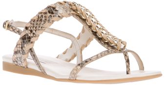 Stella McCartney Grace Flat Sandal - Lyst