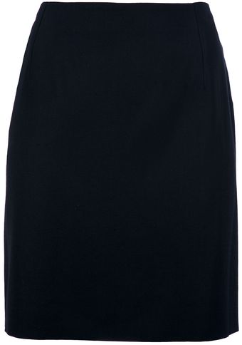 Thierry Mugler Wool Skirt - Lyst