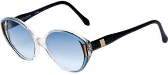 Yves Saint Laurent Vintage Round Sunglasses - Lyst