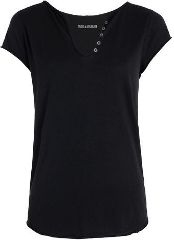 Zadig & Voltaire Tunisien Mc Strass - Lyst
