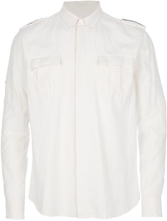 Balmain Buttoned Shirt - Lyst