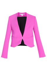 Diane Von Furstenberg Illene Double Crepe Jacket