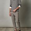 Dolce & Gabbana Rawedge Stripe Top in Black for Men (cream) - Lyst