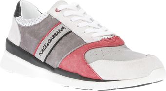 Dolce & Gabbana Lace Up Trainer - Lyst