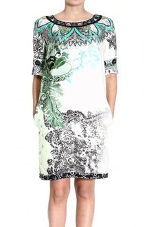 Etro Printed Silk Tunic Dress - Lyst