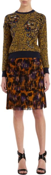 Kenzo Beaded Tigers Sweater - Lyst