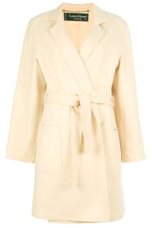 Louis Feraud Vintage Belted Coat - Lyst