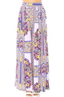 Mink Pink The Distant Traveller Palazzo Pant - Lyst