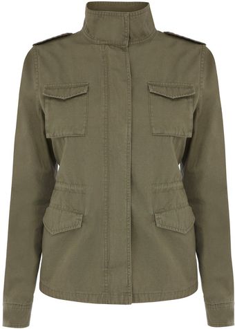 Oasis Four Pocket Utility Jacket - Lyst