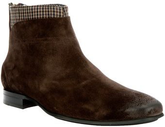 Paul & Joe Checkered Detail Ankle Boot - Lyst