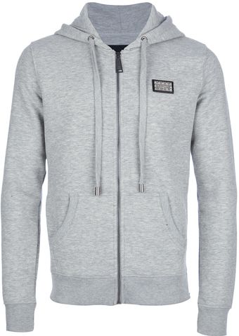 Philipp Plein Hooded Sweatshirt - Lyst