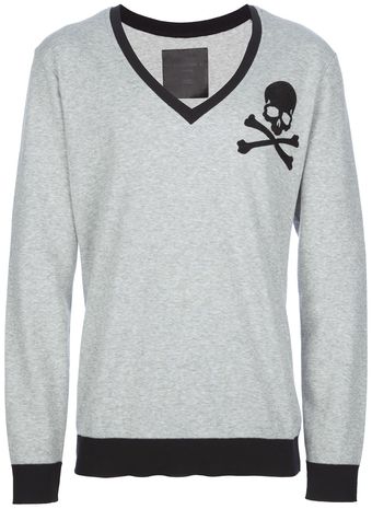 Philipp Plein Vneck Sweater - Lyst