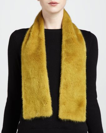 Pologeorgis Mink Scarf  - Lyst