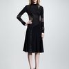 Proenza Schouler Longsleeve Pieced Dress in Black - Lyst
