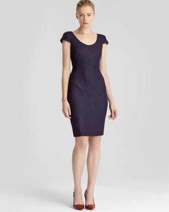Reiss Structured Dress - Lyst