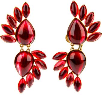 Rewind Vintage Affairs Clipon Earrings - Lyst