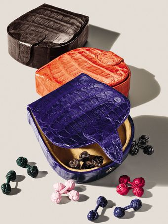 Santiago Gonzalez Boxed Cuff Link - Lyst