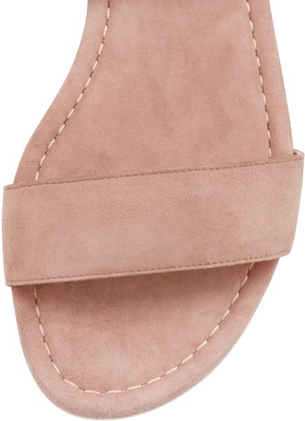 stuart weitzman nude flats