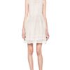 Valentino Chomomile Embroidered Organza Dress in Ivory in White (ivory) - Lyst