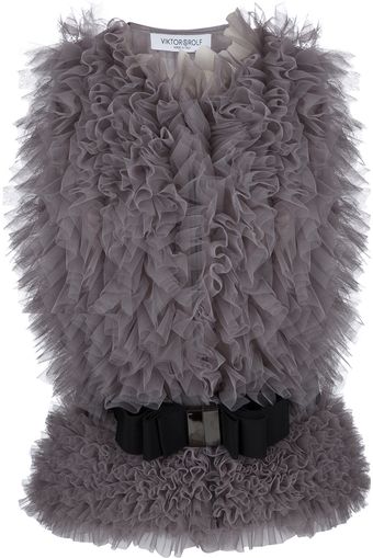 Viktor & Rolf Ruffle Top - Lyst