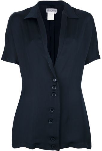 Yohji Yamamoto Tailored Blouse - Lyst