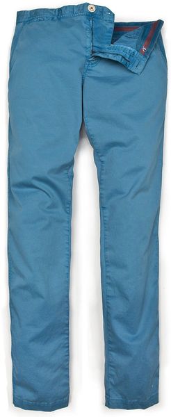 Mango Cotton Slimfit Chino - Lyst