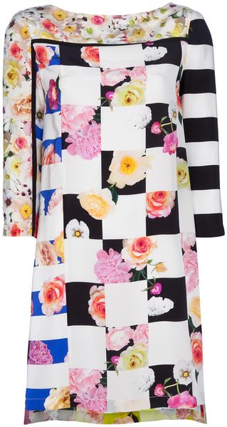 MSGM Printed Dress - Lyst
