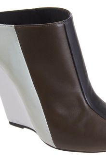 Narciso Rodriguez Colorblock Wedge Slide - Lyst