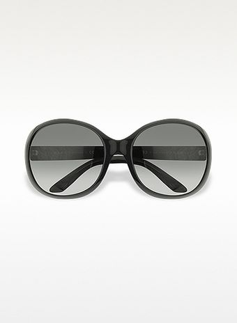 Prada Round Plastic Sunglasses - Lyst