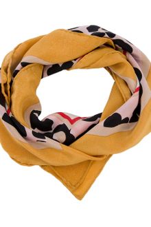 Sonia By Sonia Rykiel Animated Brand Print Scarf - Lyst